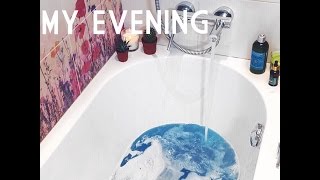 МОЙ ВЕЧЕР осень 2016 | ЛЮКСОВЫЙ УХОД, МОРЕ В ВАННЕ | MY EVENING ROUTINE