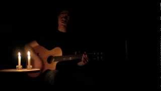 Guitar by Candlelight Test "Layla" (GH2 w/ Voigtlander f/0.95 Lens & XF105 w/ Sennheiser 416 Mic)