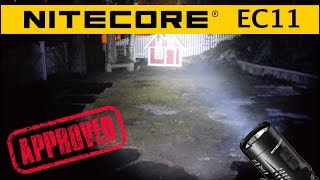 A Good EDC Portable Flashlight - Nitecore EC11 Full Review
