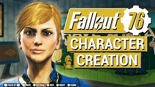 FALLOUT 76: Character Creation Video!! (NEW Fallout 76 Gameplay)