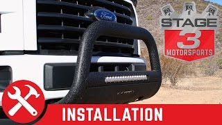 2004-2017 F150 Lund Bull Bar with 20" LED Light Bar Install