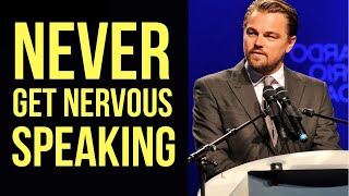 How to NOT Get Nervous Speaking in Front of People
