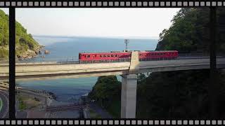 由良川鉄橋　余部橋梁 初めての撮り鉄やってみた。