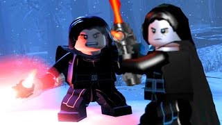 LEGO Star Wars The Force Awakens Kylo Ren Final Boss Fight & Endings PS4 & Vita 4k UHD 2160p