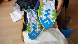 Распаковка: кроссовки Hoka, рюкзак Puma, тренировочные брюки Nike. Валерий Жумадилов.