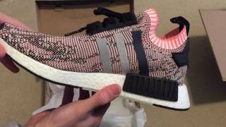 ADIDAS W NMD_R1 PK TRI-COLOR "PINK" SNEAKER UNBOXING