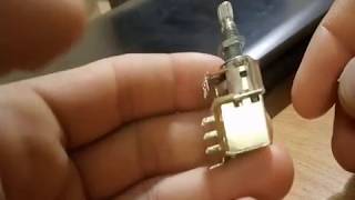 потенциометр  push pull из китая