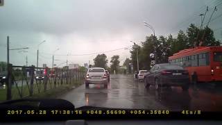 Авария в Заволжье 28.05.2017