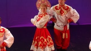 Русский народный танец, Калинка Малинка. Саратов. Влог: Россия 2013, Ч19
