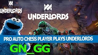 PROFESSIONAL AUTO CHESS PLAYER SHOWS THE DIFFERENCE BETWEEN AUTO CHESS AND DOTA UNDERLORDS
