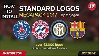 How to Install Real Club Logos in FM17 Tutorial - Football Manager 2017
