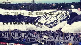 Estilo de hinchadas- La barra de la o (OLIMPIA)