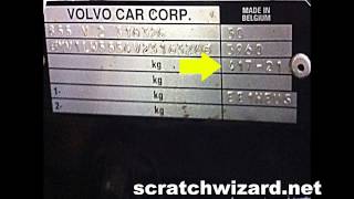 How To Find Your Volvo's Paint Code