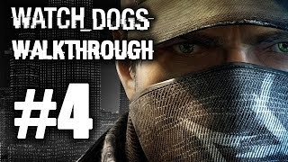 Watch Dogs Gameplay Walkthrough Part 4 (Let's Play) NEW Online Contract! Motorcycle! Xbox One PS4 PC