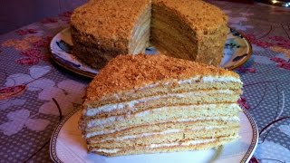 Торт "Дамский Каприз" / Торт с Бананами / Cake With Bananas / Пошаговый Рецепт (Нежный и Вкусный)