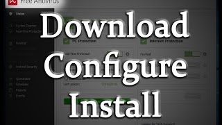 Avira Free Antivirus 2017 - how to fast download, install & configure it