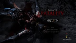 Mortal Kombat XL | Tanya vs Katana | Fatality | Noob Status