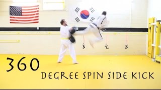 360 Spin Side Kick Tutorial