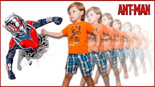 NERF WAR: Человек Муравей и волшебный Нерф Битва ANT MEN