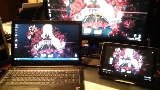 Видео-заставка на рабочий стол Windows и Android (Izanami theme)