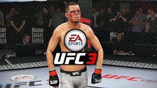 EA Sports UFC 3 vs The CPU on Pro - Nate Diaz vs Conor McGregor