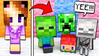 MAESTRA ANNA A SCUOLA DEI MOSTRI! - Casa di Minecraft #4
