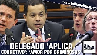 Delegado Pablo 'aplica corretivo' em esquerdistas que atacam Sergio Moro e defendem criminosos: 'É..