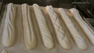 Варианты красивой и необычной надрезки тестовых заготовок. Каравай, батон, багет