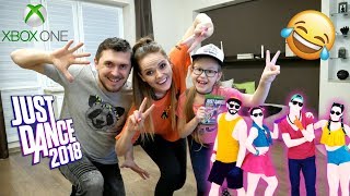 JUST DANCE 2018 CHALLENGE - TAŃCZYMY DESPACITO i SHAKIRA  WAKA WAKA   ŚMIESZNY FILMIK