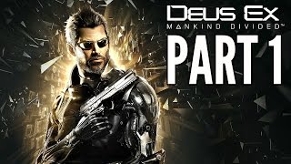 Deus Ex: Mankind Divided Walkthrough Part 1 - Intro! (Xbox One Gameplay)