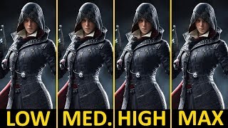 Assassin’s Creed Syndicate | GTX 1050 Ti | i5-7400 | Low vs. Medium vs. High vs. Ultra | 1080p