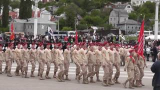 Юнармейский торжественный марш. 19 мая 2017 Воронеж ч.2