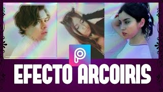 COMO HACER FOTOS TUMBLR ARCOIRIS EN PICSART | MELI SBEIB