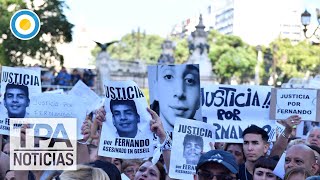 Marcha en el Congreso por crimen de Fernando Báez Sosa  - #TPANoticias