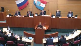 Выступление Татьяны Кузнецовой на заседании Самарской Губернской Думы