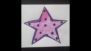 Звезда раскраски и рисунки    -    Star coloring and drawings Как нарисовать милые рисунки