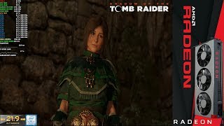 Shadow Of The tomb Raider Ultra Settings 3440x1440 | RADEON VII | i7 8700K 5.1GHz