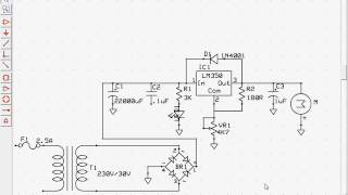 3A (LM350) power supply circuit HD