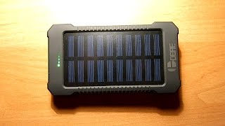 Противоударный и водонепроницаемый PowerBank 10000 mAh с солнечной панелью Doshin V21 StarStart