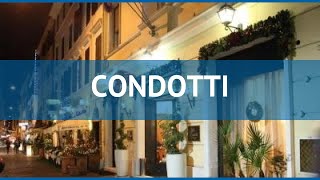 CONDOTTI 3* Италия Рим обзор – отель КОНДОТТИ 3* Рим видео обзор