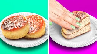 5분 안에 퍼프 팬케이크 || 23가지 쉽지만 맛있는 페스츄리 아이디어
