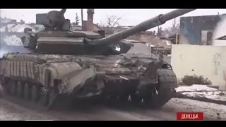 Самый ожесточенный танковый бой у донецкого аэропорта: апокалиптическое видео