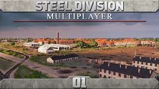 Steel Division: Normandy 44 Multiplayer (4v4) - Episode 1 ...Chaos!...