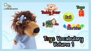 Learn English vocabulary videos for kids & ESL: Learn Toys vocabulary