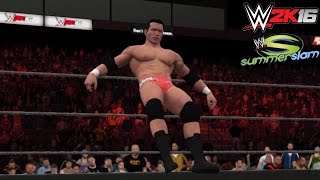 WWE 2K16: WWE's version of Randy Orton wins the World Championship at Summerslam 2004 vs Krispen Wah