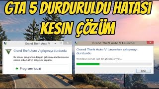 Gta 5 Durduruldu Hatası Kesin Çözüm