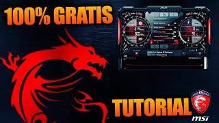 TUTORIAL Como Configurar MSI Afterburner | Monitorizar Nuestro PC y ver los FPS | Pedropedrola