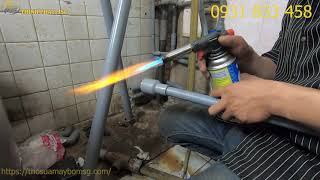 Sửa giếng khoan bị bể ống ngoài Φ49 Thành Φ42 ! Giếng khoan ống mềm - 0931 833 458