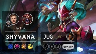 Shyvana Jungle vs Jarvan IV - EUW Challenger Patch 9.12