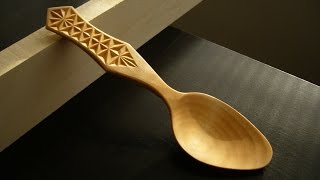 spoon carving(chip carving)